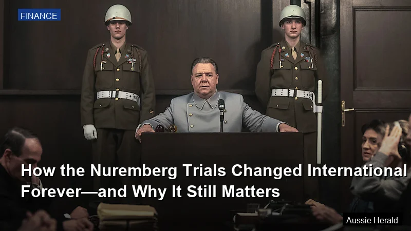 How the Nuremberg Trials Changed International Law Forever—and Why It Still Matters