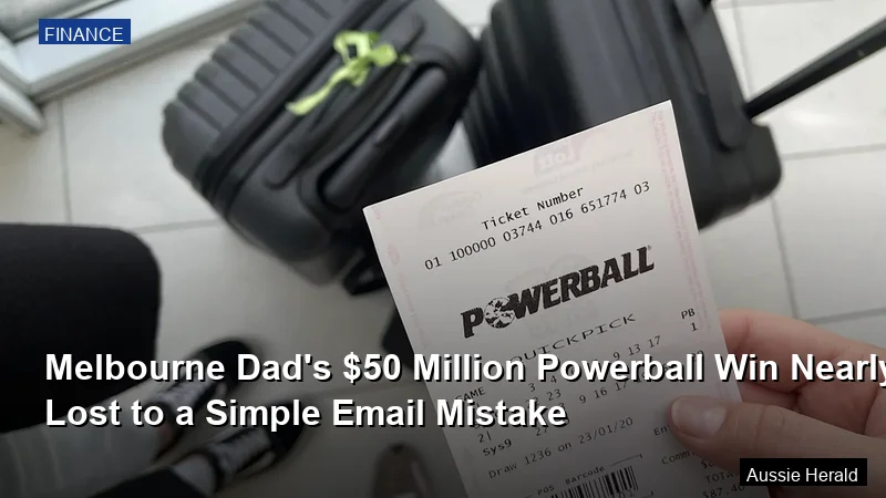 Melbourne Dad's $50 Million Powerball Win Nearly Lost to a Simple Email Mistake