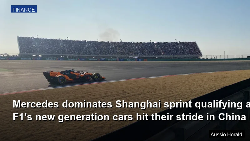 Mercedes dominates Shanghai sprint qualifying as F1's new generation cars hit their stride in China